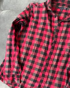 Red &amp; Black Flannel Shirt