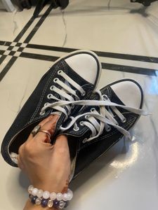 Black Canvas Sneakers