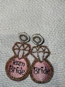 Team bride Earring