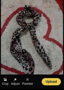 Leopard Print Hair Scarf
