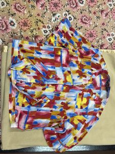 Multicolour Print Top