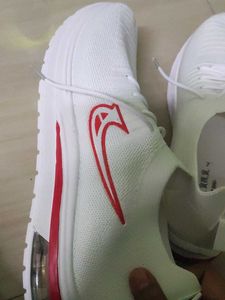 White Knit Sneakers