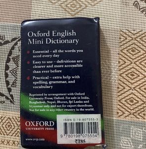 Oxford English Mini Dictionary