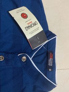 Blue full sleeves cotton Shirt