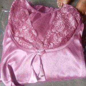 Satin Night Suit not used brand new