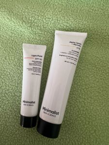 Sealed Minimalist  Set(facewash+sunscreen)