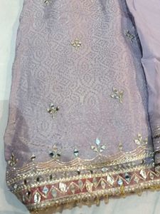 Lilac Embellished Salwar Kameez
