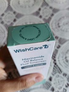 (Sealed) WishCare Sunscreen SPF 50