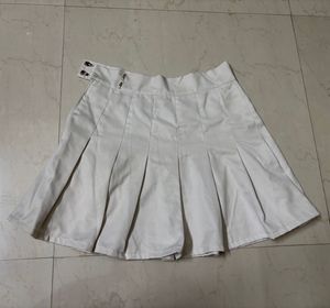 Korean Style Pleated Short Skirt