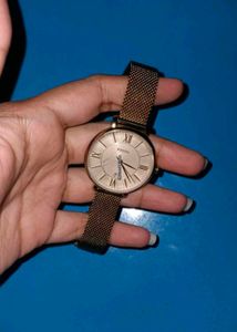 Fossil Jacqueline ES4352 quartz watch with a silve