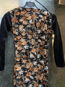 Black Printed Boutique Style Kurta