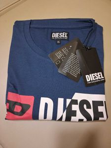 Diesel Blue Graphic T-Shirt
