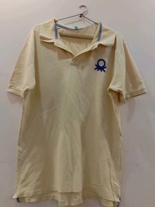 Men T-shirt Benetton Brand Xxl Size