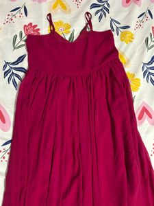 Floral Embroidered Anarkali Kurta With Dupatta