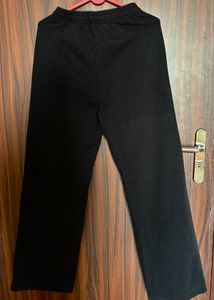 GAP Embroidered Logo Print Wide-Leg Pants