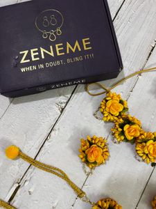 Haldi Jewellery set