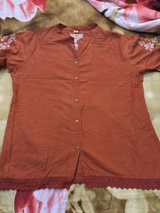 Brown Kurta Set