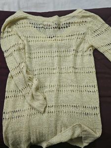Branded Crochet Top
