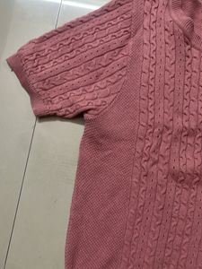 Pink Knit Sweater