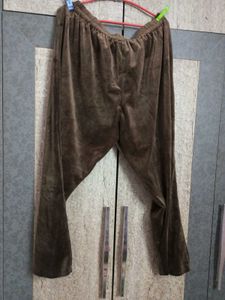 Beautiful Embroidered Velvet Kurta Set