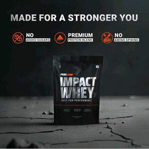 FUELONE Impact Whey Protein Powder, Chocolate 1kg