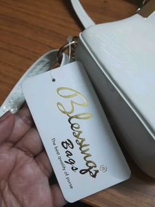 White New Sling Bag