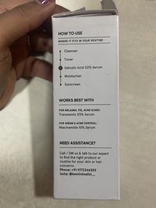 Minimalist Salicylic Acid 02% Acne Pore Serum