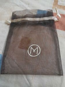 New Unused Malabar Gold Pouch With Logo