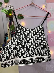 Black Dior Top