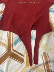 Stylish Red Tshirt For Girls