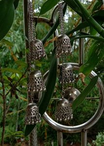 Oxidized Long Layered Jhumka for Women