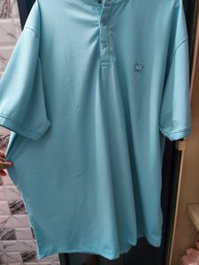 4XL Men Sky Blue New Tshirt