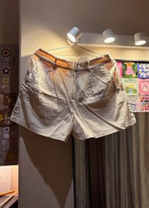 Brave Soul London Beige Shorts