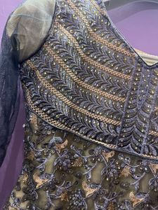 Elegant Blue Embroidered Kurta