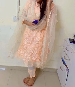 Pakistani dress, ready, mate, net Fabric