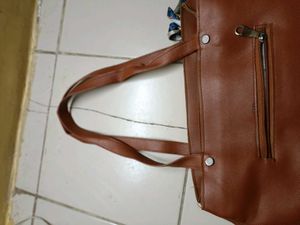 A Beautiful Brown Tote Bag