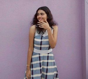 🩵 Blue Plaid Sundress ✨