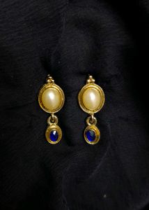 Pearl Blue Earrings