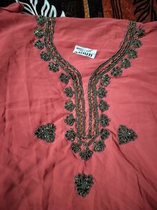 Beautiful Kurti With Lining And Bottom Febric