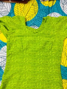 Green kurti