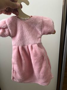 Cute hand towel (frock design) with hanger