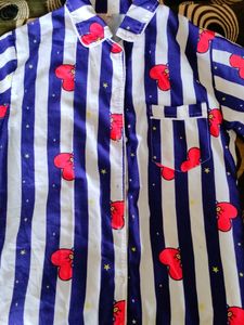 BTS BT21 Tata Three Piece Night Dress