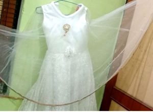 Beautiful White Frock