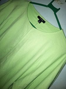 Alfani Green Balloon Sleeve Top