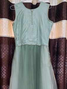 Elegant Mint Green Anarkali