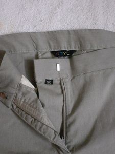 Women Formal Pants Pair Of Two