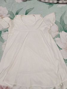 cute white top