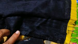 Beautiful Black And Golden Blouse
