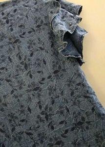 Denim Jacket With Beautiful Sleeves