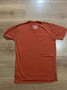 Outky Orange V-Neck Tee